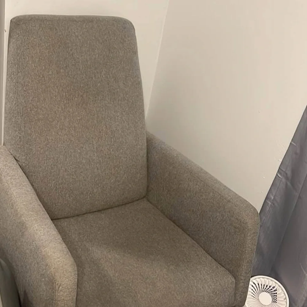 Elegant Gray Armchair